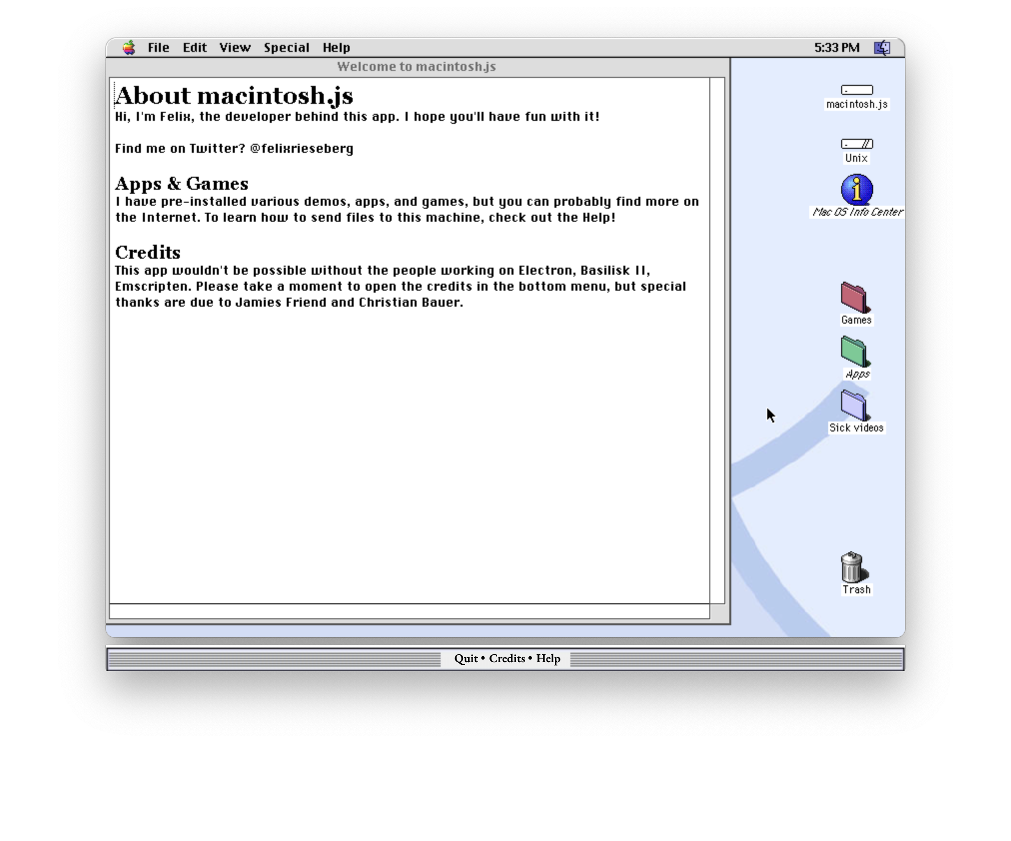 mac classic emulator windows